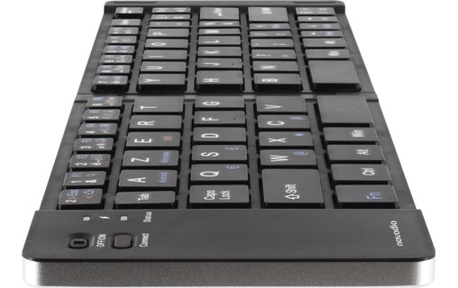 Novodio Travel Keyboard Clavier Azerty Bluetooth Pliable Ios Android