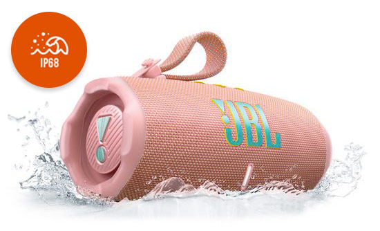 Enceinte JBL étanche IP68 immergée dans l'eau