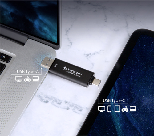 Transcend ESD300, encore un SSD externe au format clé USB