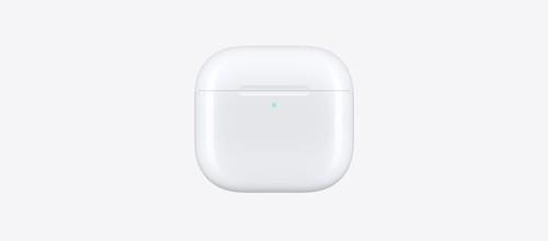 AirPods 5, boîtier de charge sans fil avec indicateur LED