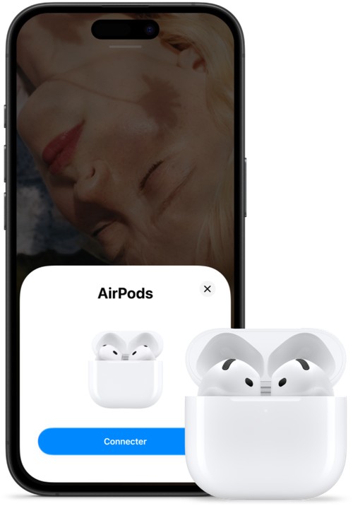 AirPods 5, connexion immédiate à l'iPhone via le boîtier de charge