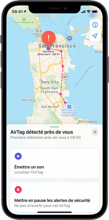 Trackers bluetooth, Supports Airtag Apple : TrackStem - support