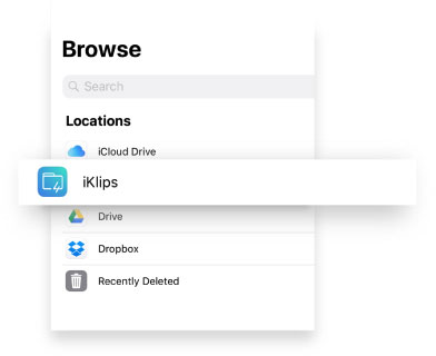 iKlips : la clé qui permet d'offrir jusqu'à 256 Go de stockage  supplémentaire sur iPhone, iPad et iPod Touch