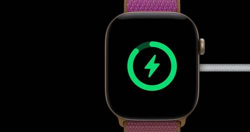 Apple Watch Series 12 en charge rapide avec câble magnétique