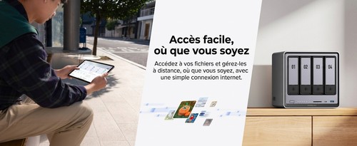 Accès aux fichiers du NAS UGREEN DXP4800 Plus depuis une tablette, où que vous soyez