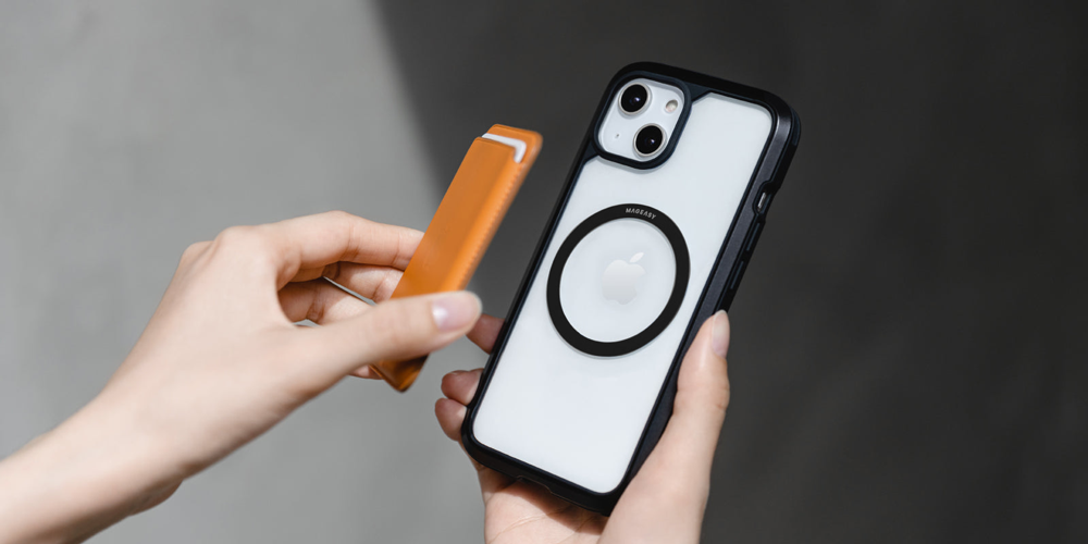 SwitchEasy HOOP - Anneau magnétique MagSafe pour iPhone - Noir
