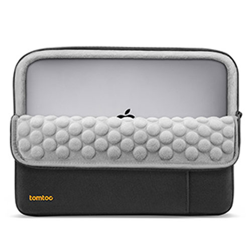 Housse pour MacBook Pro 16 - Noir - tomtoc 360 - Tissu recyclé
