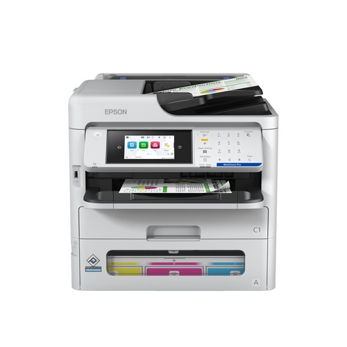 Imprimante multifonction Epson WorkForce Pro EM-C800RDWF vue de face