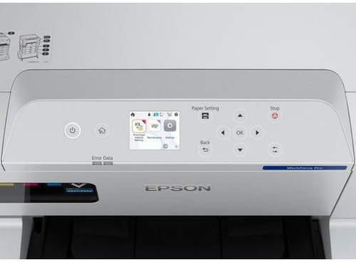 Panneau de contrôle de l'Epson WorkForce Pro EP-C7000DW