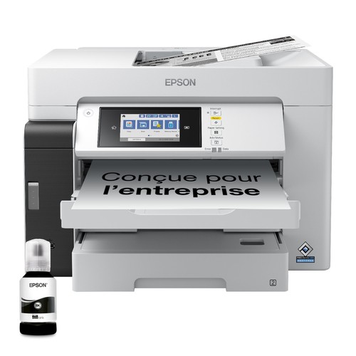 Imprimante multifonction Epson EcoTank Pro ET-M16685 noire vue de face