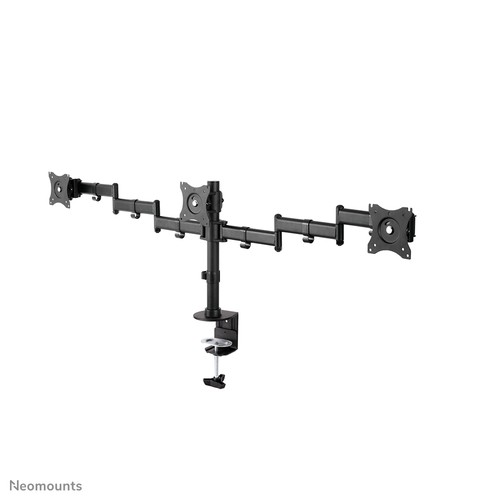 Structure à trois bras et platines VESA du support Neomounts