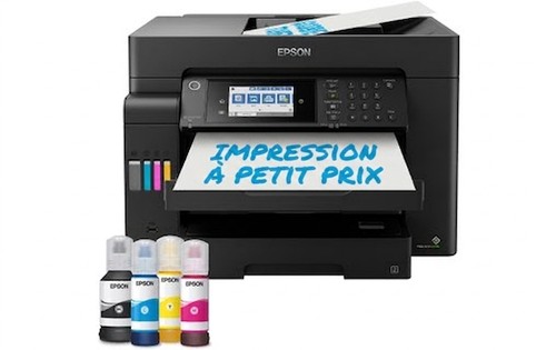 Imprimante Epson EcoTank ET-16605 avec réservoirs d'encre visibles