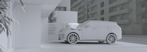 Caméra G4 Dome installée en extérieur pour surveillance durci