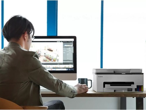 Canon MAXIFY GX1051 intégrée à un espace de travail connecté