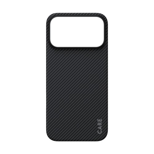 Dos de la coque PanzerGlass Discovery en fibre aramide noire