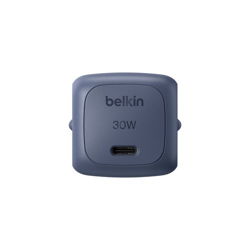 Port USB-C du chargeur Belkin bleu de 30 W