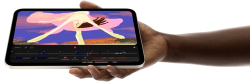Montage vidéo sur iPad mini, puce A20 Pro et fluidité pour les tâches créatifs exigeantes