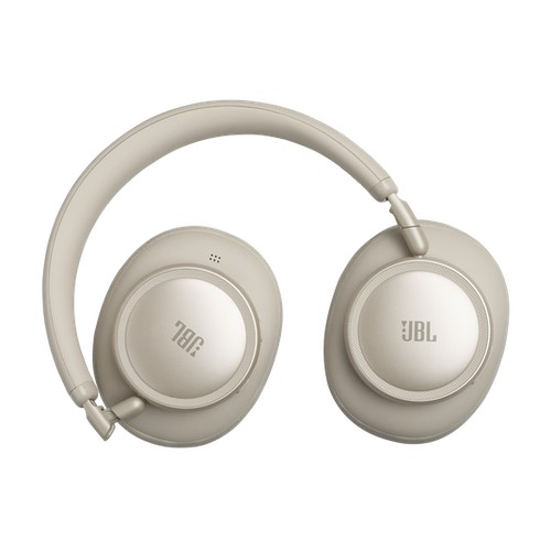Casque JBL Live 780NC plié pour le transport