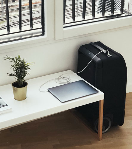 Recharge MacBook Pro avec valise Kabuto