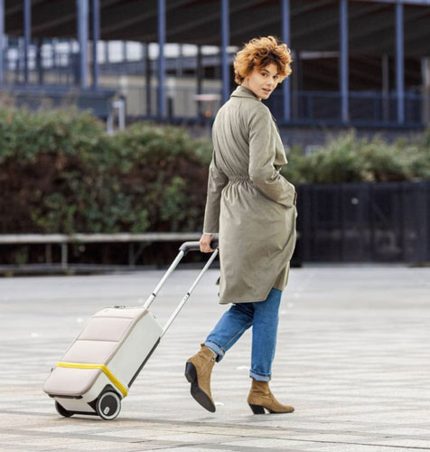 Valise Kabuto poignée télescopique