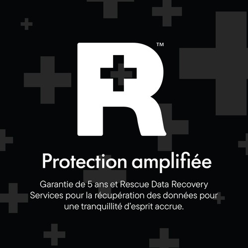 LaCie 8big Pro 5, Protection amplifiée avec garantie 5 ans et Rescue Data Recovery Services
