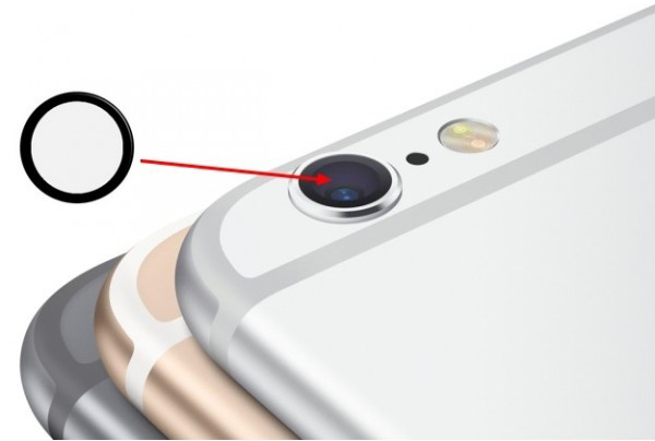 lentille caméra arrière iPhone 6-6s