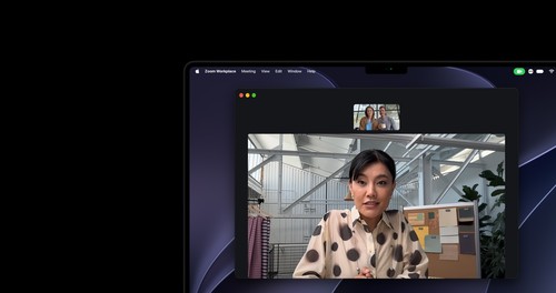 Caméra Center Stage 12 MP du MacBook Pro 14 pouces pour les appels vidéo