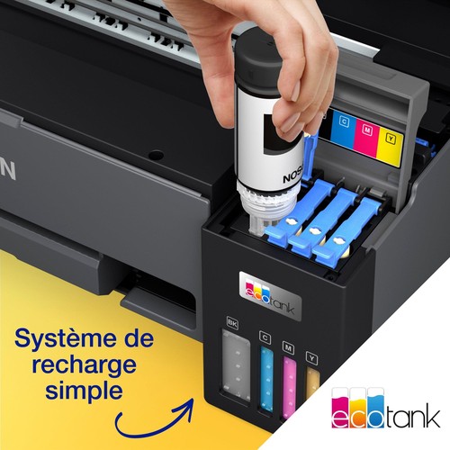 Recharge des réservoirs d'encre de l'Epson EcoTank ET-14100