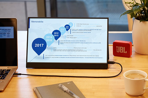 Moniteur Better DiGi et ordinateur