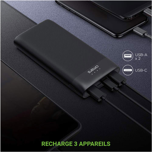 Description batterie externe Omars