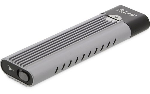 LMP Data Mobile Ultra SSD - Boîtier USB-C M.2 PCIe NVMe vu de face