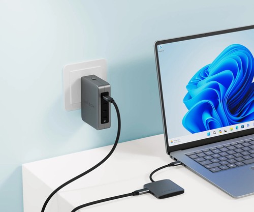 Hub Satechi USB-C avec recharge Power Delivery 100W