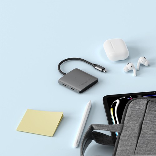 Hub Satechi USB-C compact pour le voyage et la mobilité