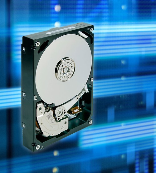 Composants internes du disque dur Toshiba MG11