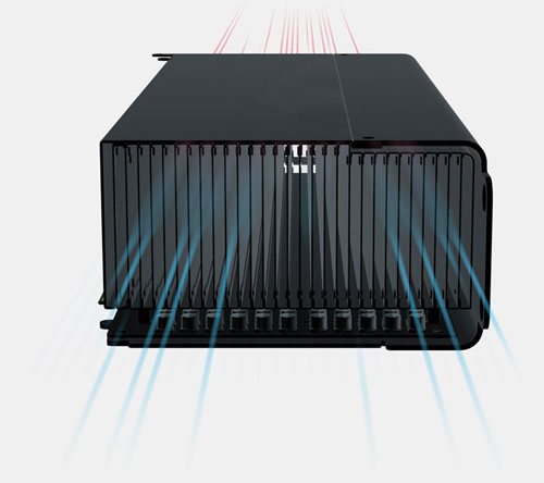 Système de refroidissement carte graphique Mac Pro