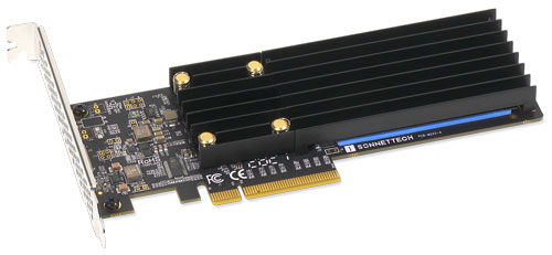 Sonnet M.2 2x4 PCIe 3.0 - Carte PCIe pour 2 SSD M.2 NVMe - Carte