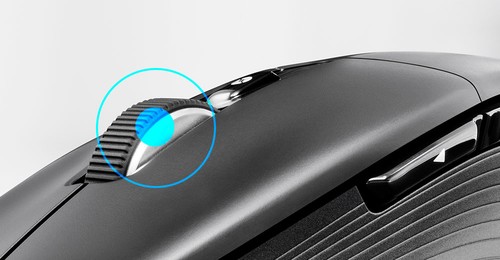 Molette intelligente et commandes QuickZoom de la CadMouse Pro Wireless
