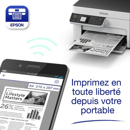 Impression mobile avec l'Epson EcoTank ET-M2120