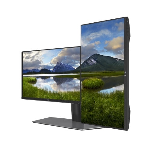 Support Dell MDS19 avec deux écrans en paysage et portrait