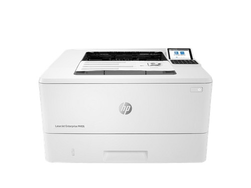 Imprimante HP LaserJet Enterprise M406dn vue de face