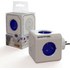 allocacoc PowerCube Original USB - Bloc Multiprise Compact (4 Prises + 2 USB)