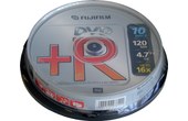 Média DVD+R 4,7 Go Pack de 10 16X FUJIFILM 47592