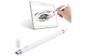 Stylet à écran tactile capacitif universel rechargeable court avec plume en méta