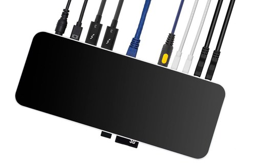 OWC Thunderbolt 3 Dock 14 ports Gris sidéral - Station d'accueil Thunderbolt 3
