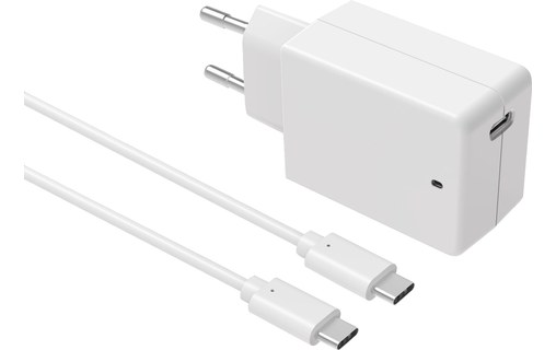 Novodio C-Charge 65-Chargeur MacBook Pro USB-C 65 W + câble USB-C vers lightning