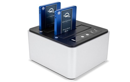 OWC Drive Dock USB-C - Double Dock USB-C pour disques durs 2,5" / 3,5"