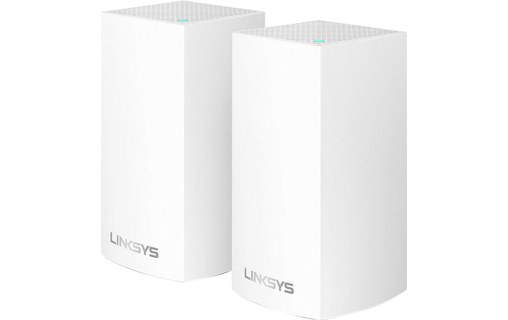 Linksys Velop WHW0102 - Système Wi-Fi Multiroom Mesh AC1300 Double bande (x2)