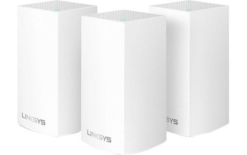 Linksys Velop WHW0103 - Système Wi-Fi Multiroom Mesh AC1300 Double bande (x3)