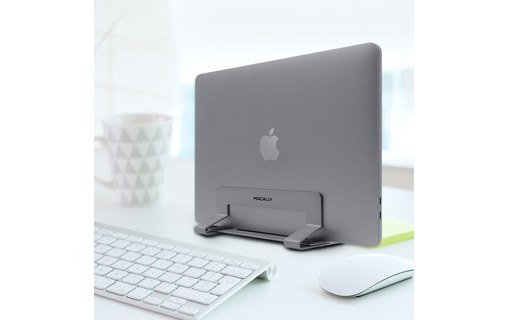 MacAlly VERTICALSTAND Gris sidéral - Support pour ordinateur portable