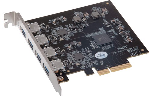 Carte Sonnet Allegro Pro USB 3.2 Type-A PCIe 4 ports 10 Gbit/s - Mac & Windows